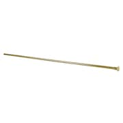 Showerscape Complement 20" X 3/8" Diameter Flat Closet Supply, Brass CF38207